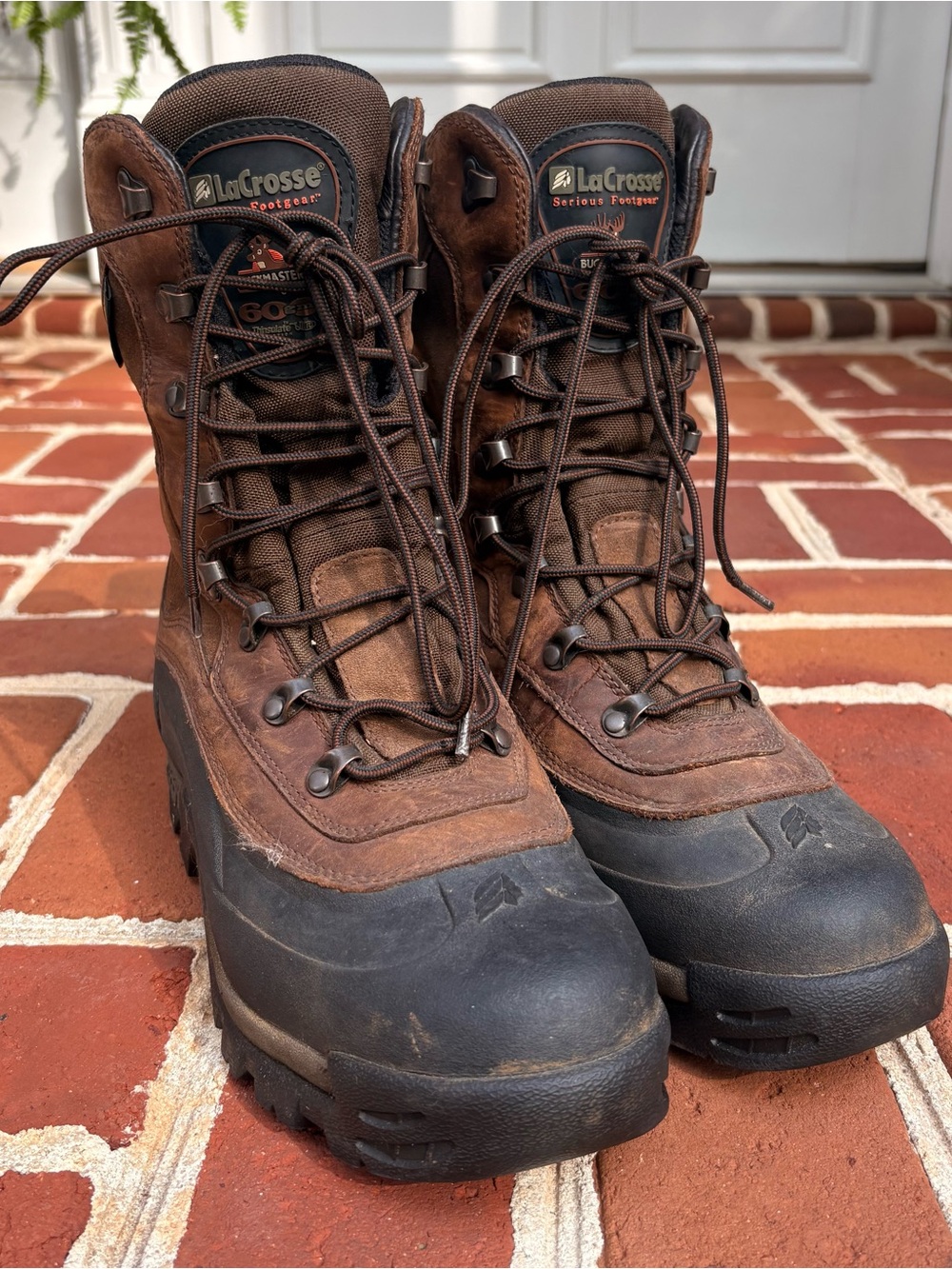 LaCrosse Men’s Buckmaster Leather 600g Gram 3M Thinsulate Lace-Up Boots